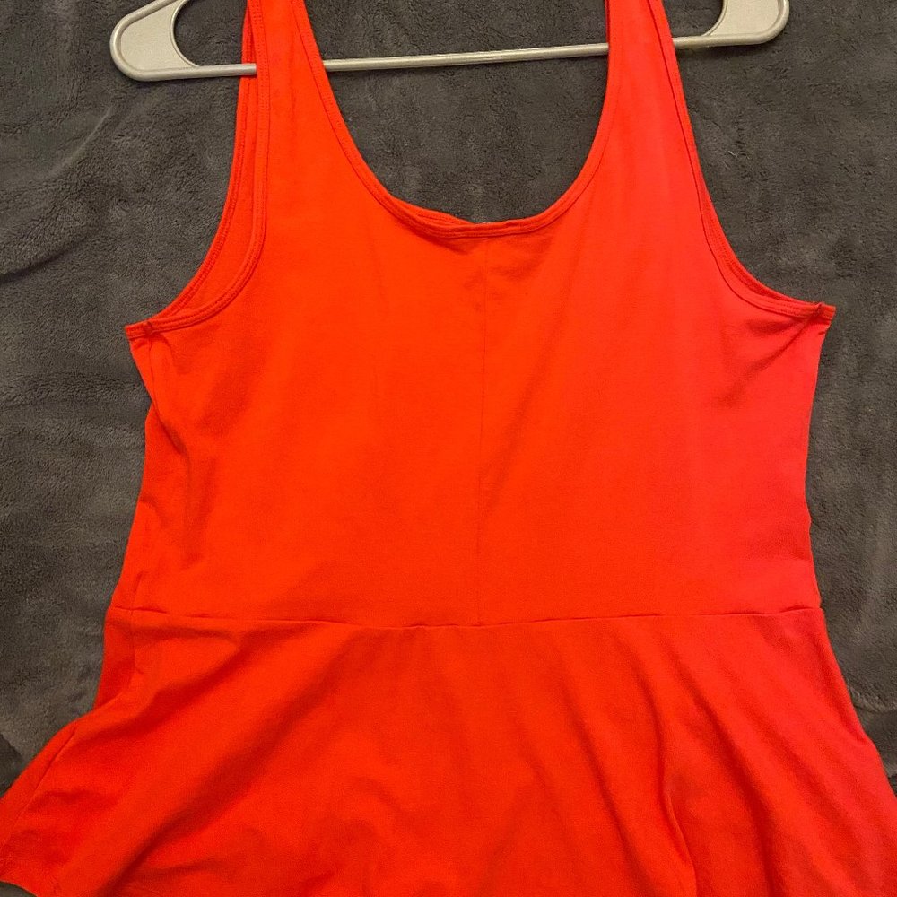 Express ruffle tank top